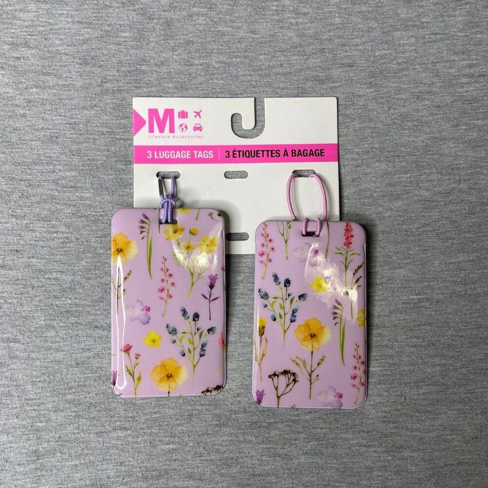 MyTagAlongs Field Flowers Luggage Tags